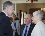 Brig. Hargreaves and Colin & Jill Jackson